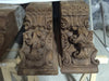 Canes madera talladas del siglo XVII.