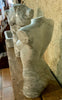 Busto femenino de mármol de Carrara Calacatta.