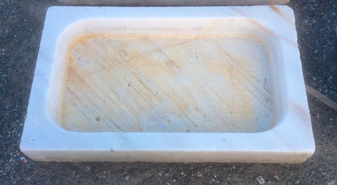 Lavabo de mármol 78 x 50 cm