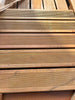 Tarima de madera tropical.