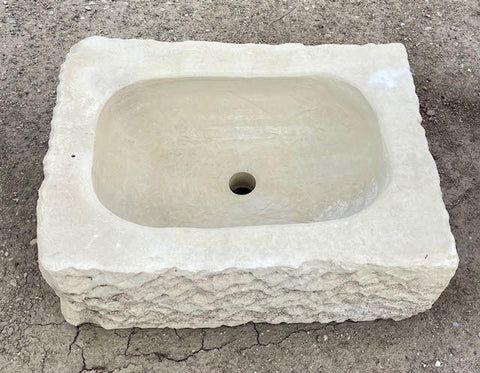 Lavabo de piedra de silleria