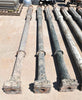 Columnas de hierro de fundición antiguas.