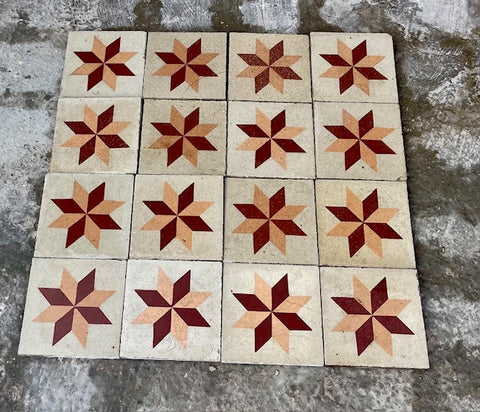 Baldosa hidráulica antigua