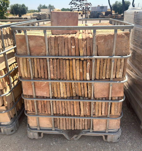 Ladrillo de barro antiguo 26 x 18 x 3