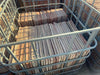 Suelo de barro antiguo 30-32 x 30-32 x 2 cm.