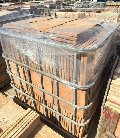 Suelo de barro antiguo 33-34 x 33-34 x 2 cm