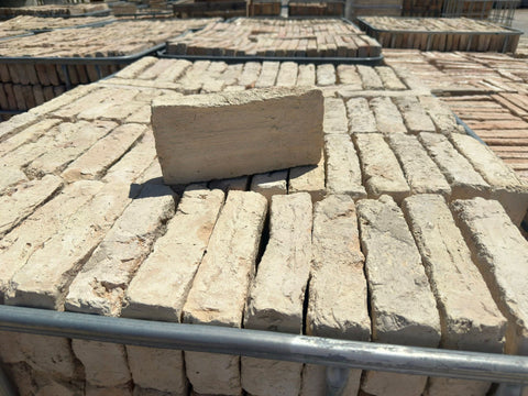 Ladrillo de barro antiguo 25 x 12 x 6 cm