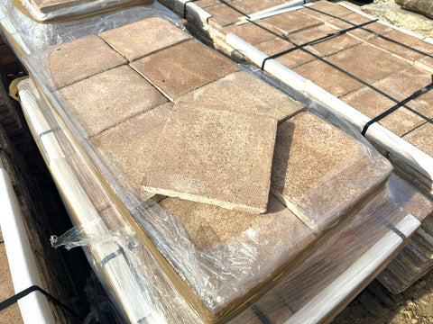 Losas de barro antiguo 23 x 23 x 3