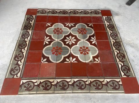 Alfombra baldosa hidráulica 1,60 x 1,60