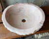 Lavabo de mármol rosa portugues.