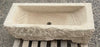 Lavabos de piedra de silleria 89 cm.