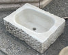 Lavabos de piedra.