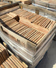 Suelo de barro antiguo 30-32 x 30-32 x 2 cm.