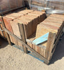 Suelo de barro antiguo 30-32 x 30-32 x 2 cm.