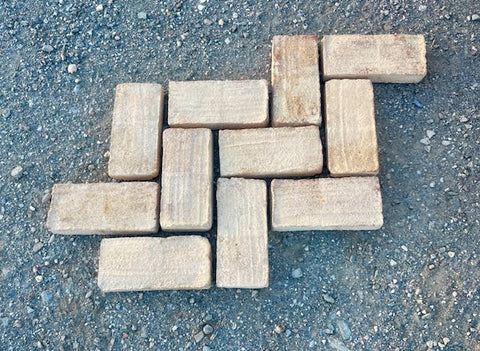 Ladrillo de barro antiguo