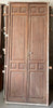 Puerta antigua interior de dos hojas.