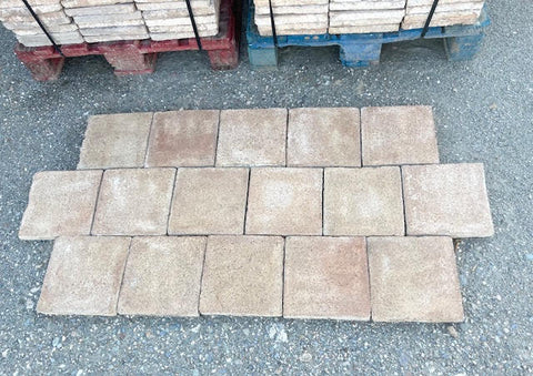 Losas de barro antiguo 23 x 23