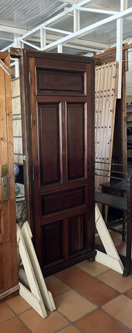 Puertas interior de caoba