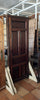 Puertas interior de caoba.