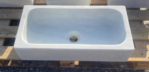 Lavabo de mármol 60 x 30 cm