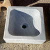 Lavabo de mármol 40 x 40 cm.