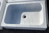 Lavabo de mármol 70 x 45 cm.