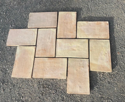 Suelo de barro artesanal 22 x 36 x 2 cm