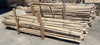 Vigas de madera redondas muy finas.
