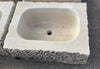 Lavabos de piedra.