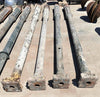 Columnas de hierro de fundición antiguas.