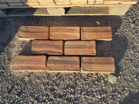 Ladrillo de barro antiguo 26 x 12 x 3