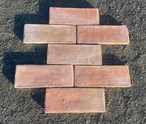 Suelo de barro artesanal 50 x 20 x 2 cm