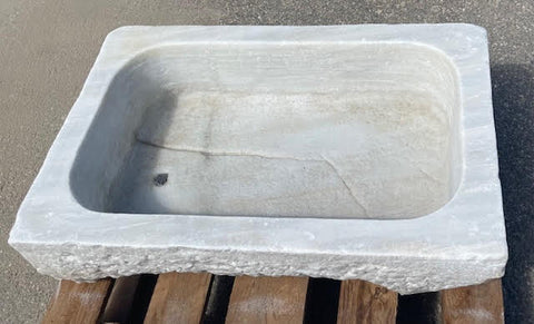 Lavabo antiguo de mármol 80 cm