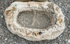 Pila de piedra viva.