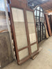 Puertas cristaleras con contraventanas.