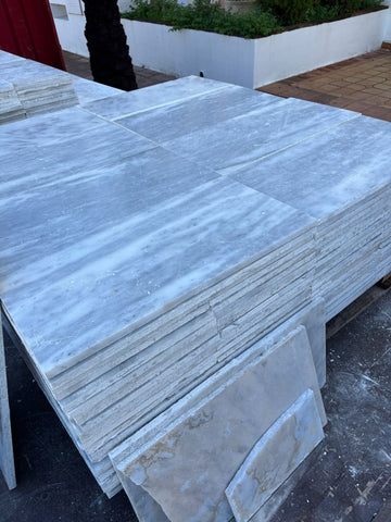 Losa de mármol griego