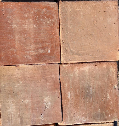 Suelo de barro antiguo 21 x 21 cm