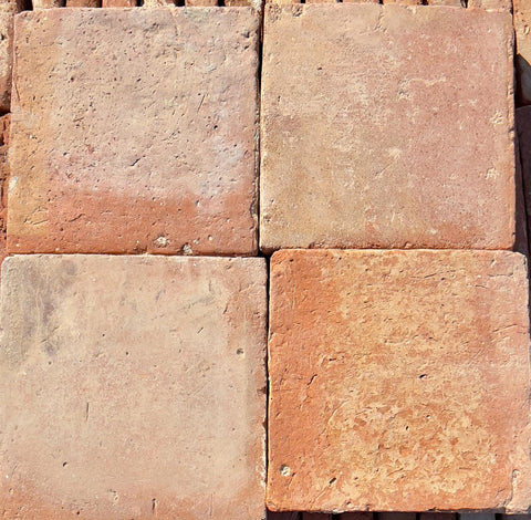 Suelo de barro antiguo 22 x 22 cm