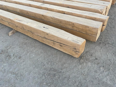 Vigas de madera vieja