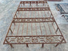 Reja de hierro antigua 2,52 x 1,46.