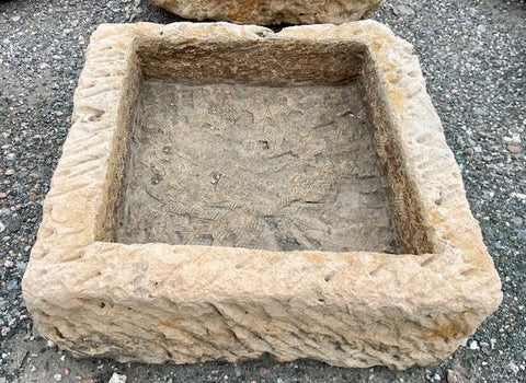 Pila de piedra caliza