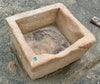 Pilón de piedra arenisca 45 x 40 cm.