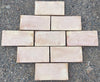Suelo de barro artesanal 20 x 40 x 2 cm.