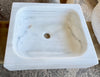 Lavabo de mármol 46 x 40 cm.