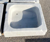 Lavabo antiguo de mármol 55 x 53,5 cm.