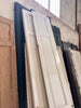 Contraventanas de madera recuperadas.