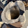 Pozo piedra arenisca 2 piezas.