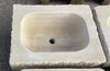 Lavabos de piedra.