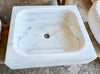 Lavabo de mármol 46 x 40 cm.