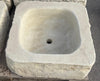Lavabo de piedra.